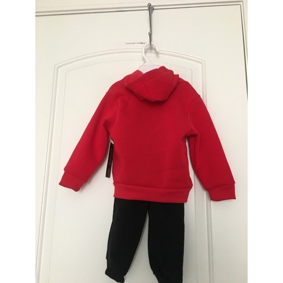 S1OPE Toddler Boys 2-Piece Jogging Suit Size 24 Months Red Black & White - Picture 8 of 8